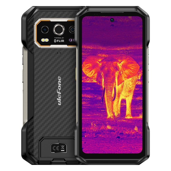 Смартфон Ulefone Armor 27T, 4G, 256GB, 12GB RAM, 10600mAh, Black