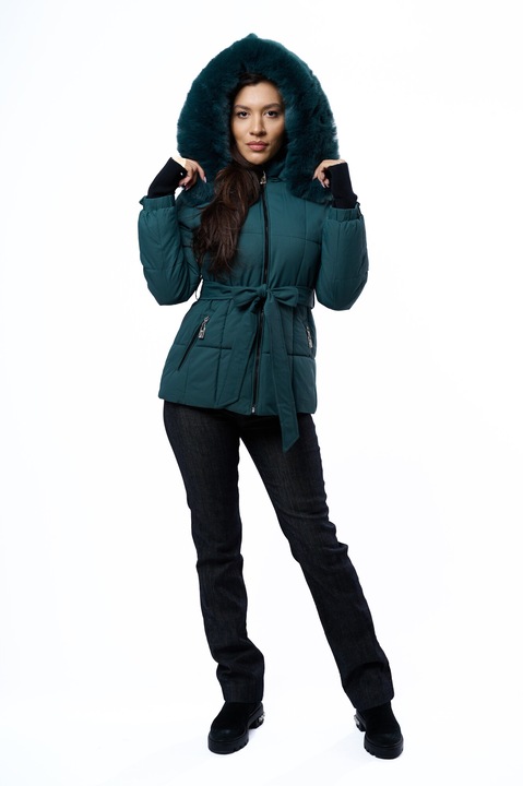 Geaca dama 8616, Verde