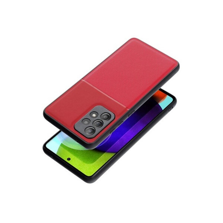 Forcell Noble hátlap tok, Samsung Galaxy A05s kompatibilis piros