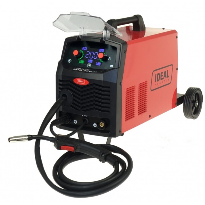 Aparat de sudura inverter semiautomat, MIG-MAG, MMA si FLUX, IDEAL