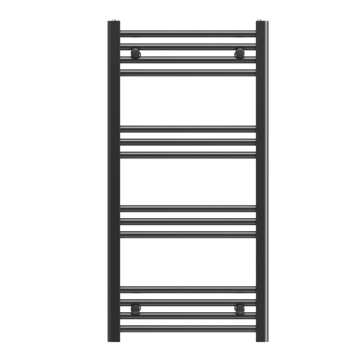 Radiator De Baie, Granitan, Breno, 50x100 cm, Calitate Ridicata A Constructiei, Utilizare De Lunga Durata, Materiale Premium, Design Modern, Apoasa, 385 W, Negru