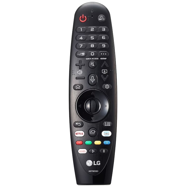 Дистанционно LG Magic Remote AN-MR20GA, черно, Netflix съвместимо, 2 x AA