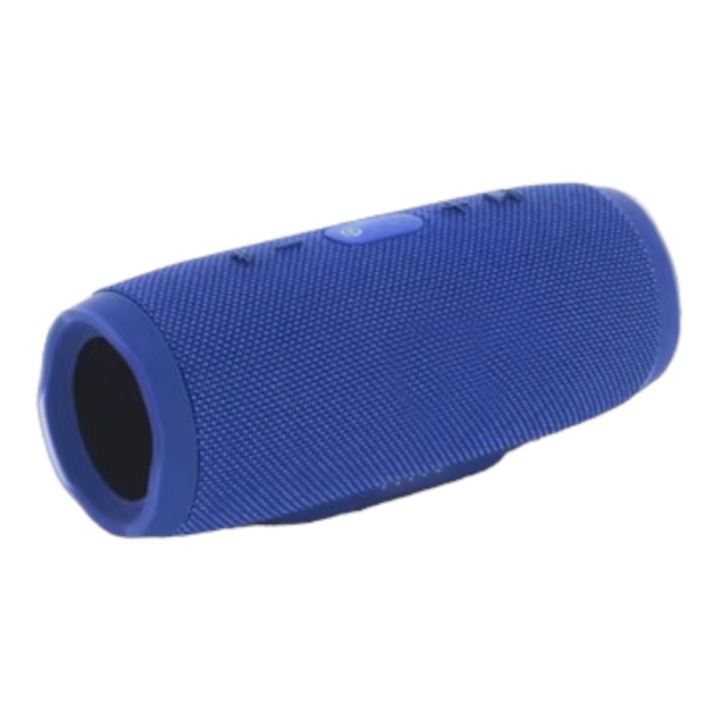 Macvi® hordozható vezeték nélküli Bluetooth hangszóró, Charge 3, 2x10W, USB, SD kártya, PowerBank funkció, vízálló, 6000 mAh, kék