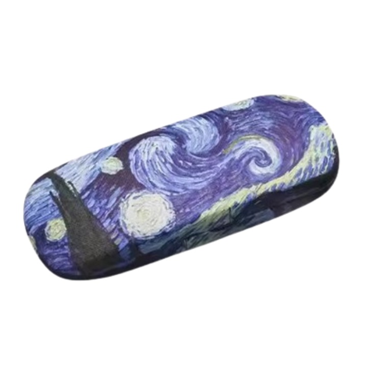 Toc pentru ochelari, CRT, Premium Case, Pictura ulei "furtuna", Rigid, 16 x 3 x 6 cm