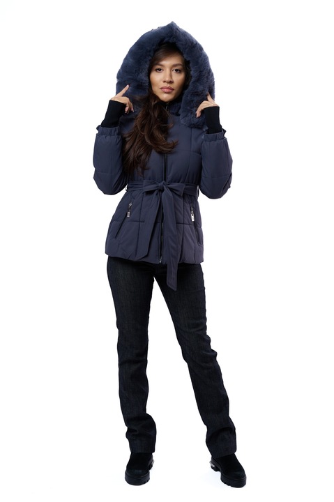 Geaca dama 8616, Gri