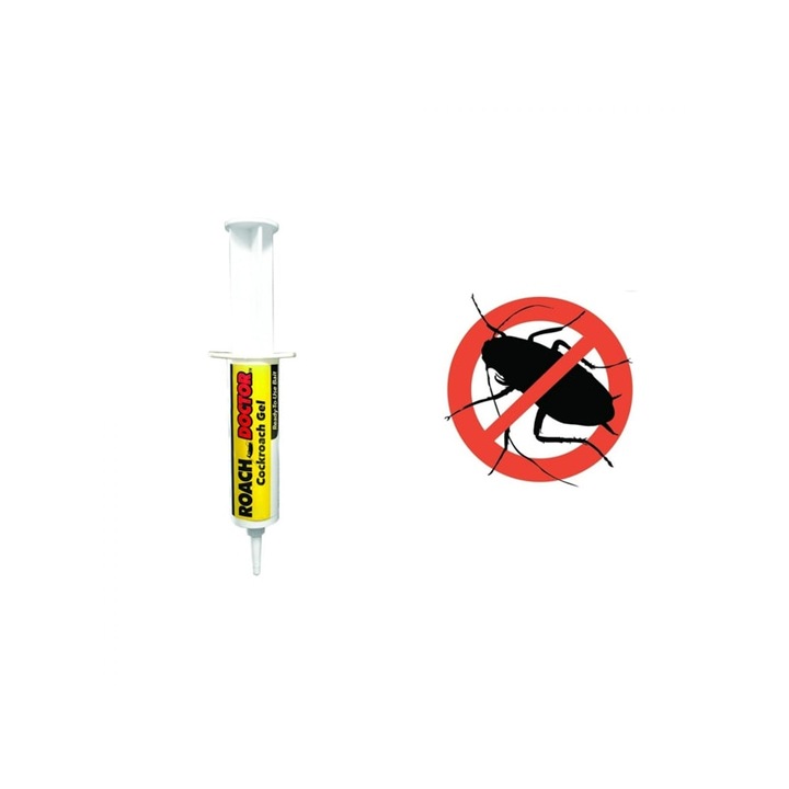 Gel solutie anti gandaci Macvi® Roach DR, seringa, efect foarte puternic si eficient