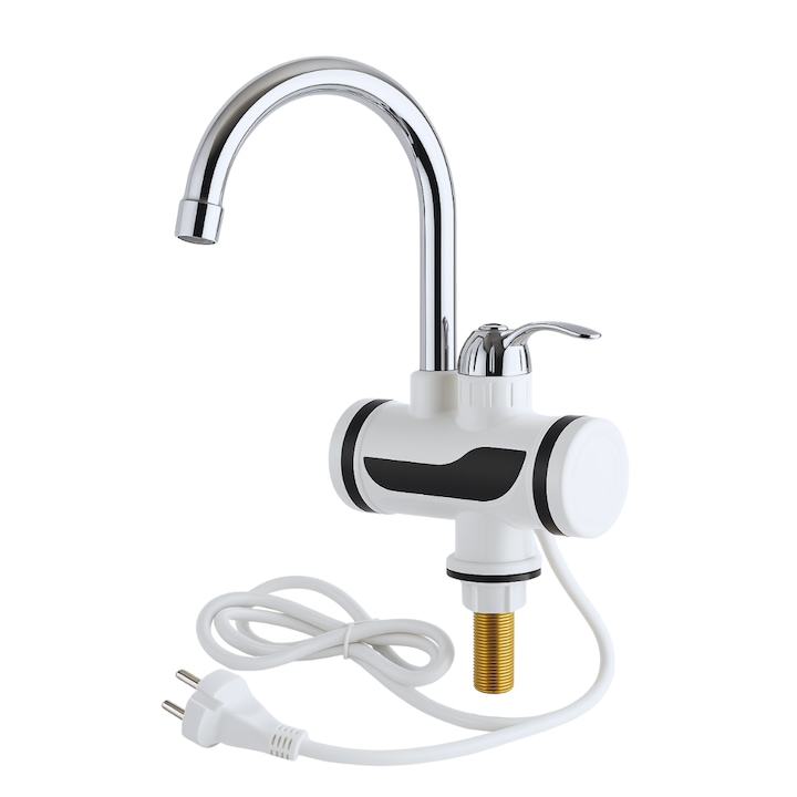 Macvi® azonnali melegvizes elektromos csaptelep digitális LED kijelzővel Qal-Energy, 3000W