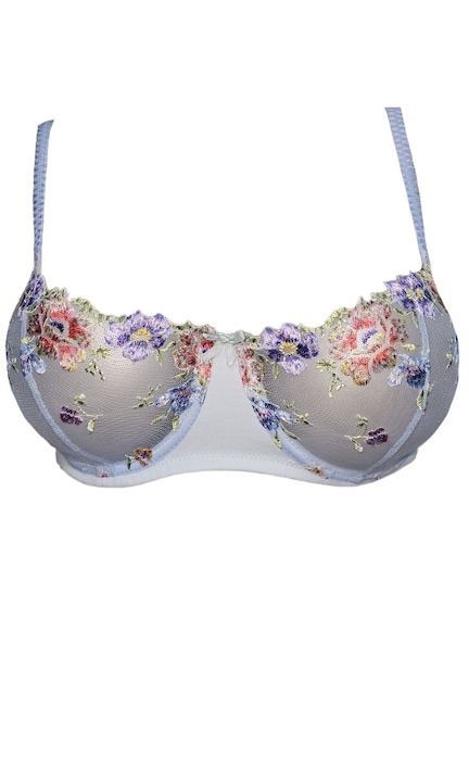 Csipke melltartó, su2544, Égkék