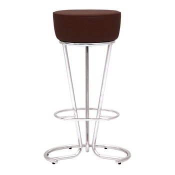 Scaun bar cafenea PINACOLADA Hoker, Wenge piele ecologica Scaun bar cafenea PINACOLADA Hoker, Wenge piele ecologica