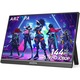 Monitor portabil Gaming LED IPS Arzopa Z1FC 16.1", Full HD (1920x1080), 144Hz, 72% NTSC, Mini HDMI, USB-C, Boxe 1W x2, compatibil console, negru