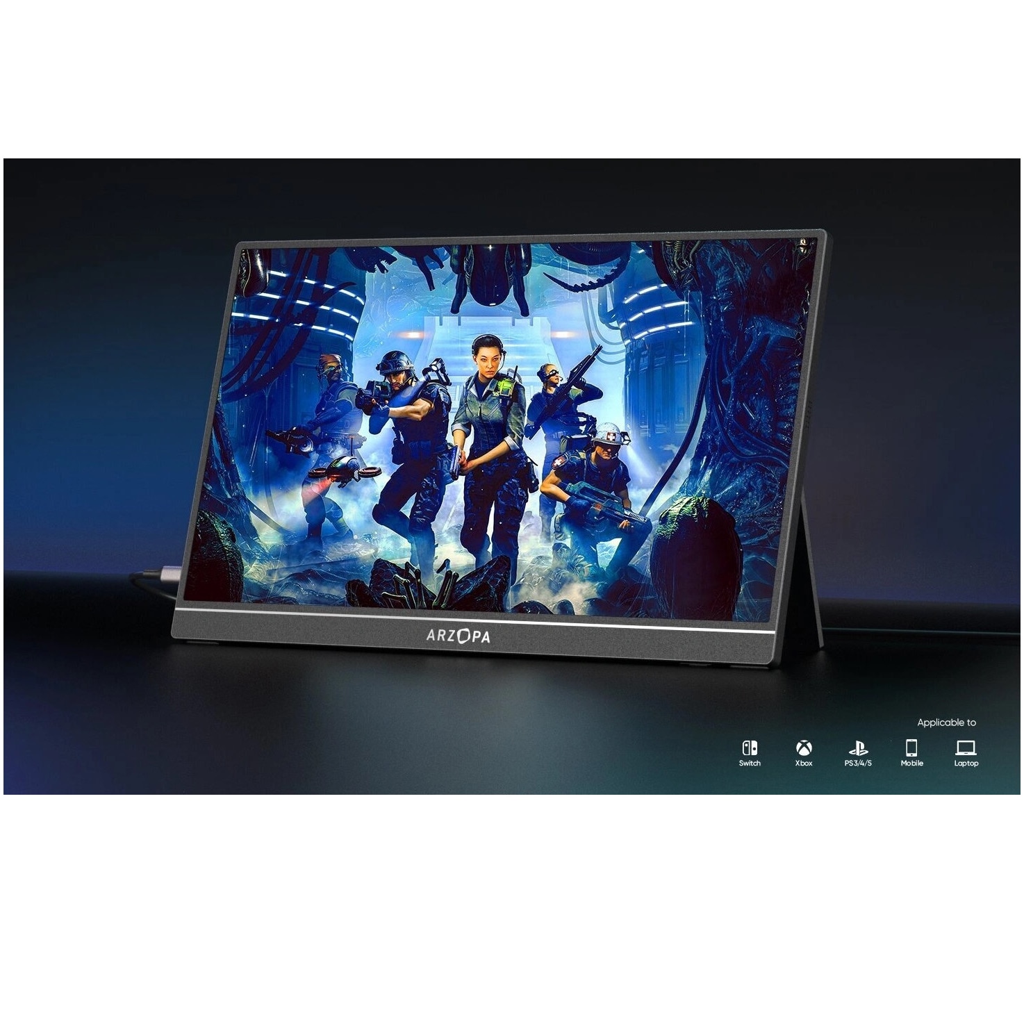 Portable Monitor 16.1インチ Amazon.co.jp: ARZOPA 16.1インチ モバイルモニター 144Hz 1ms