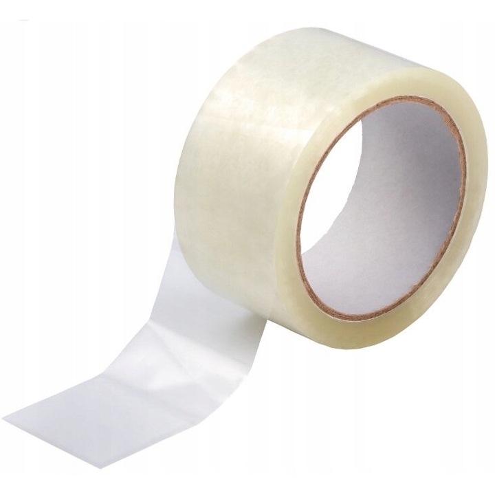 Безцветна, здрава, залепваща опаковъчна лента, 120 м