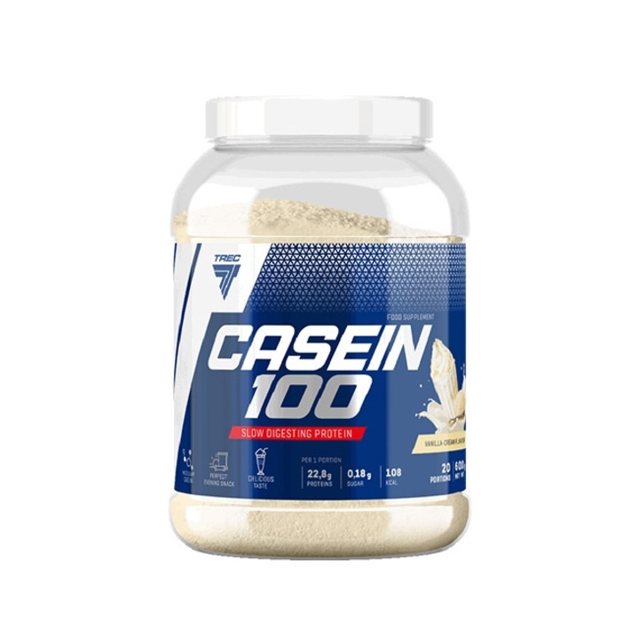 Proteine, Trec Nutrition, Casein 100, Ciocolata, 1800 g