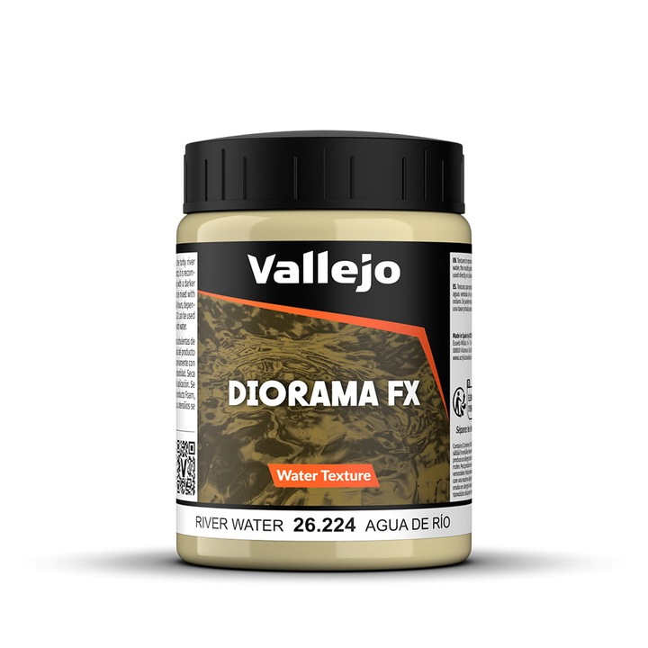 Imitatie de apa lichida 26224 River Water, Vallejo, 200 ml