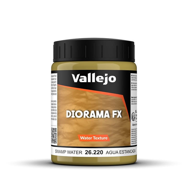 Imitatie de apa lichida 26220 Swamp Water, Vallejo, 200 ml