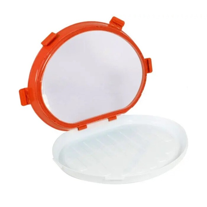 Set 2 caserole ovale, cu sistem de pastrare a alimentelor proaspete, Clever Tray