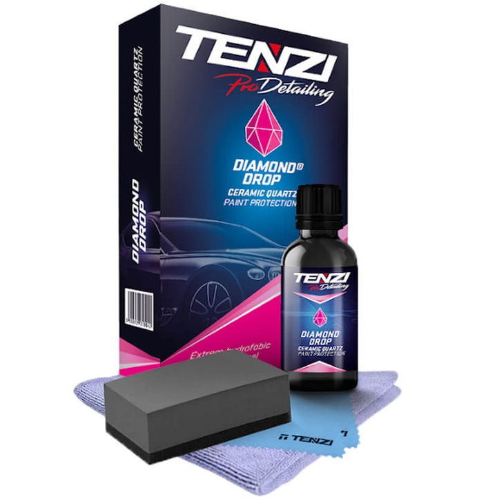 Разтвор Tenzi ProDetailing Diamond Drop 50ml - хидрофобно керамично покритие