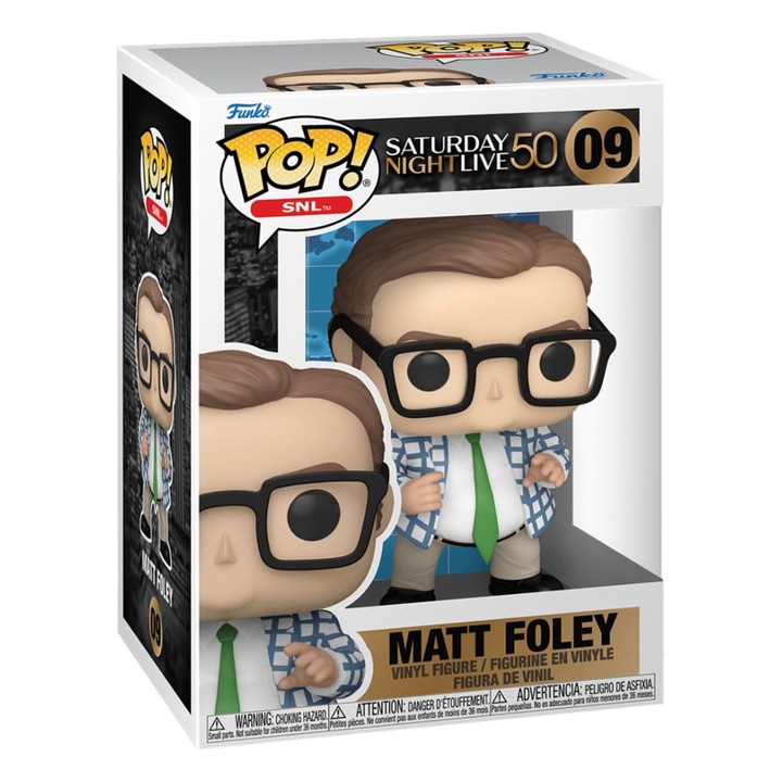 Funko POP Saturday Night Live, Matt Foley, 10 см, точни детайли