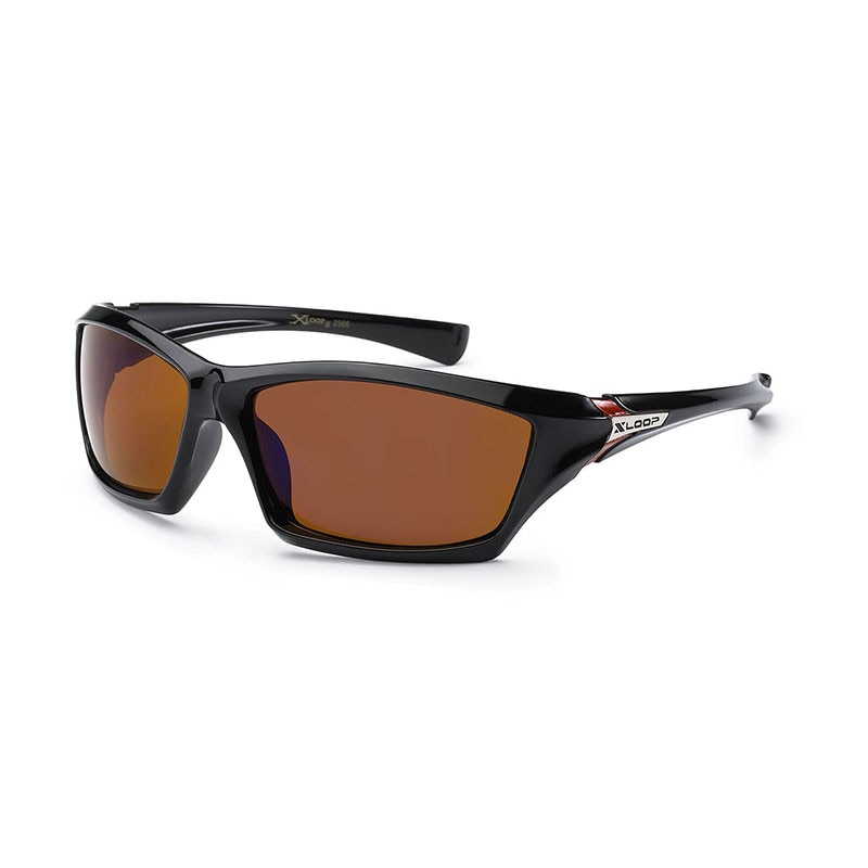 Ochelari de soare marou pentru barbati Xloop