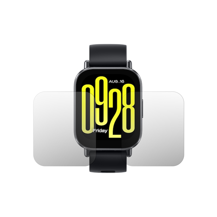 Set 2X Folie Protectie Ecran Mate Folie24, pentru Xiaomi Redmi Watch 5 Active, Adezive, Flexibile cu Auto Regenerare