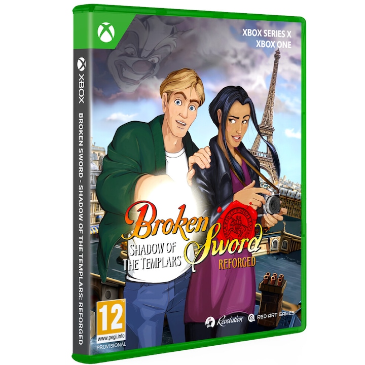 Joc Broken Sword Shadow Of The Templars Reforged Pentru Xbox Series X