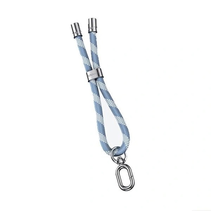 Curea pentru telefon USAMS, 34cm, albastru, elastica, din aliaj de zinc