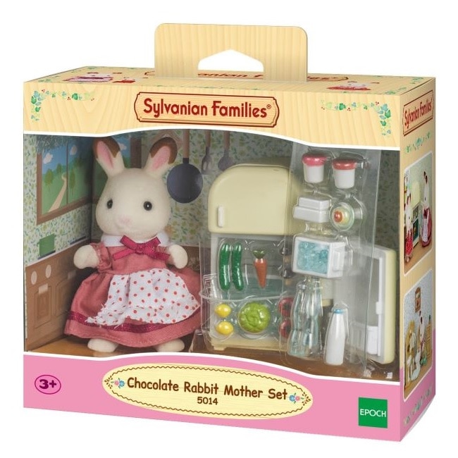 Jucarie Sylvanian Families Chocolate Rabbit Mother Set