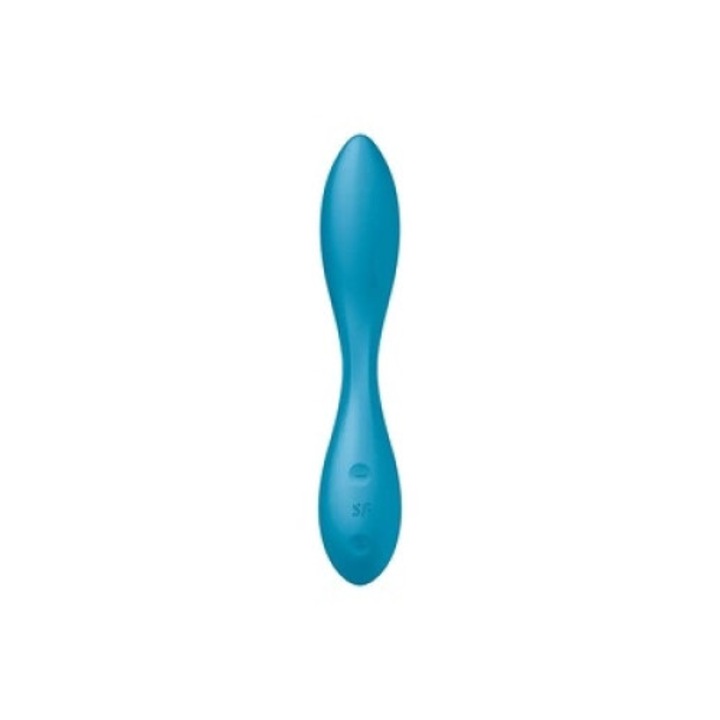 Vibrator G-Spot Flex 1, Satisfyer, silicon, 12 programe de vibratie, incarcabil, waterproof