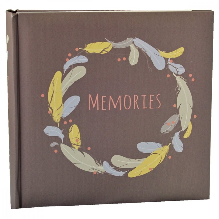 Album foto, TRADAG, 200 fotografii 10x15, 23.5x22cm, design mat, 100 pagini, maro