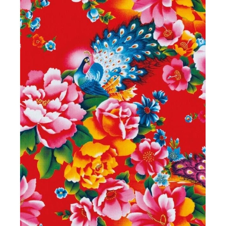 Felicitare 17x14cm cu coperta, Museums & Galleries, detaliu dintr-o patura, fara text, multicolor