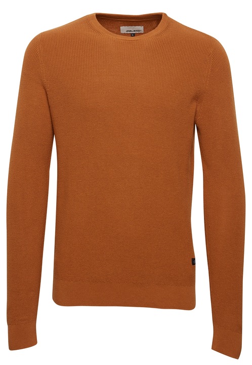 Férfi pulóver BLEND, 4349, Pamut, Kesudió barna