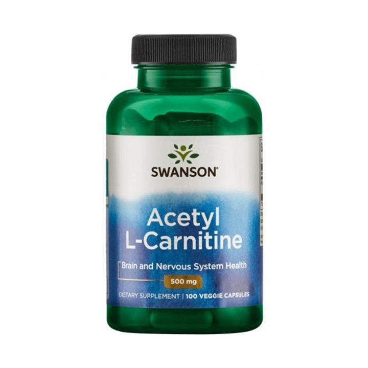 Acetyl L-Carnitine, 500mg, Swanson, 100 capsule SW1649