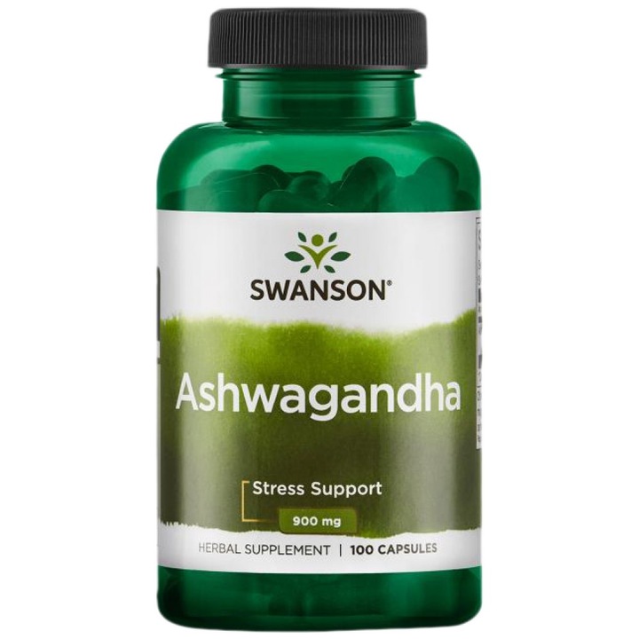 Étrend-kiegészítő SWANSON Ashwagandha Root 450 mg, 100 kapszula
