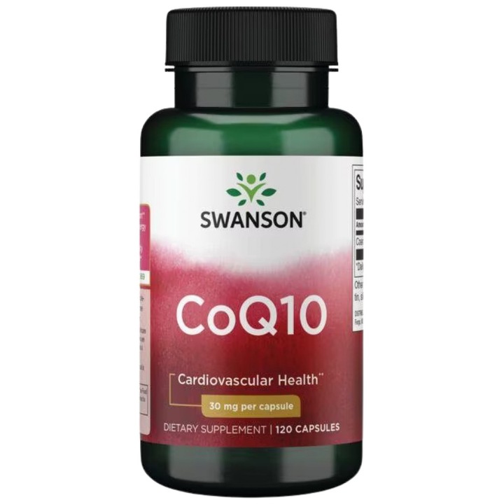 Supliment alimentar SWANSON CoQ10 30 mg, 120 capsule