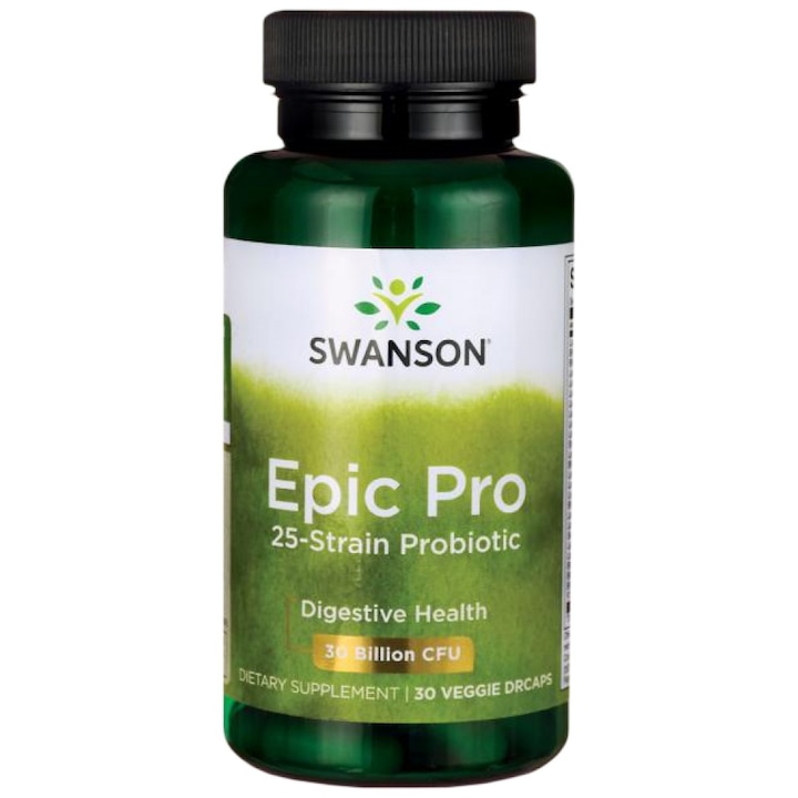 Swanson Epic Pro - Probiotikus 30 miliarde CFU - 30 kapszula