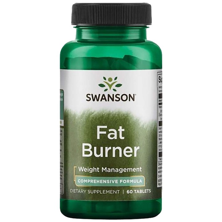 Supliment alimentar SWANSON Fat Burner, 60 Tablete