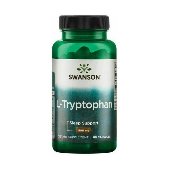 Swanson L-Tryptophan, 500mg - 60 Capsule