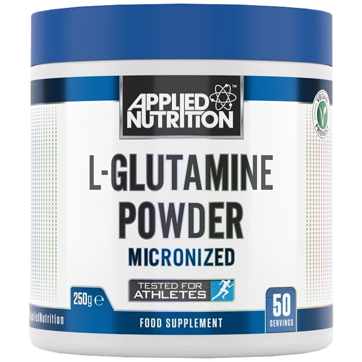 Хранителна добавка Applied Nutrition L-Glutamine Powder, 250 грама