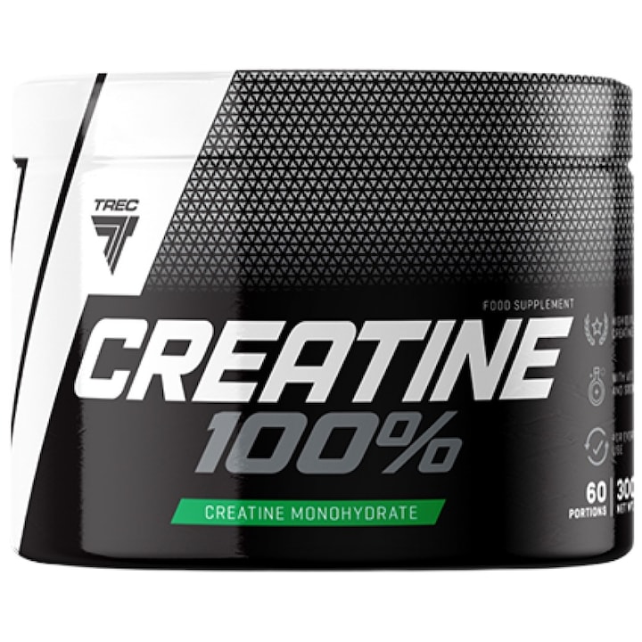 Étrend-kiegészítő, Trec Nutrition Creatine 100% Kreatin Monohidrát Por, 300 gramm