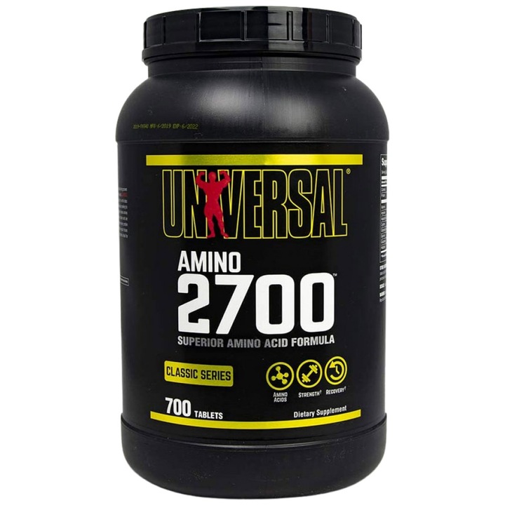 Supliment alimentar Universal Nutrition Amino 2700, 700 Tablete