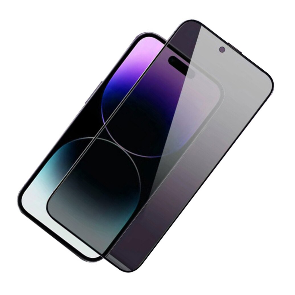 Folie sticla privacy, durabil, anti-amprenta, pentru iphone 15 pro max, usor de instalat, oleofobic, clar, sensibilitate ridicata, 3D, anti-zgarieturi, rezistent la uzura