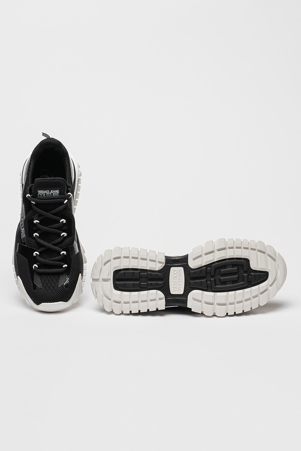 Versace Jeans Couture, Pantofi sport cu talpa masiva New Trail