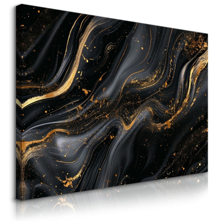 Tabloul Muralo Decorat camera de zi pe panza Placa 30 cm x 20 cm de marmura expresiva abstracta