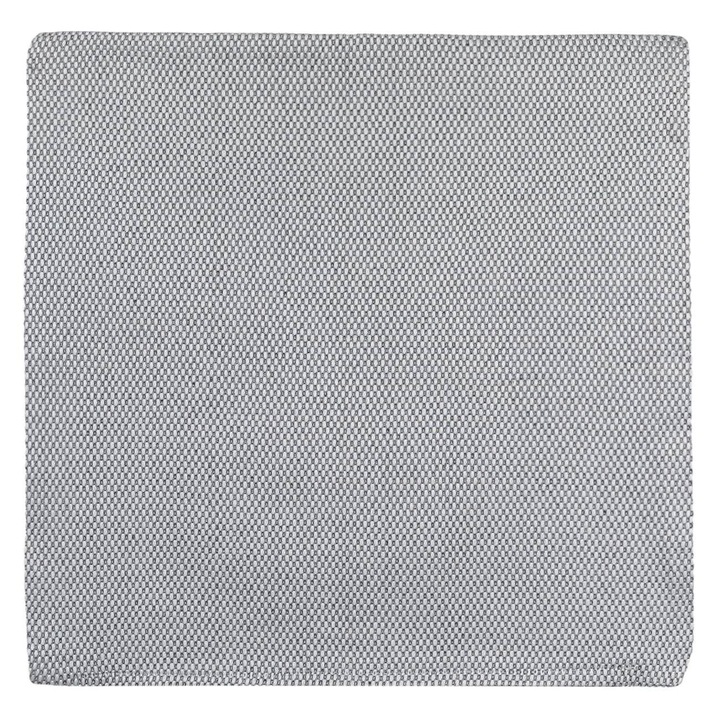 Díszpárnahuzat, Cipzáras Modell, Szürke Színű, Mérete 45x45cm, Összetétel 90% Pamut 10% Poliészter, MYONNA IT & E- COMMERCE ®