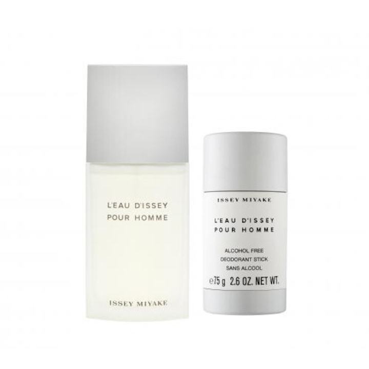 Set Cadou Issey Miyake L'Eau d'Issey Pour Homme, Apa de Toaleta 75 ml ...