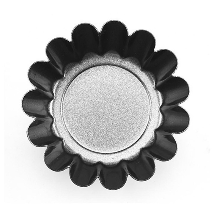 Forma tarta/briosa, 10cm, negru