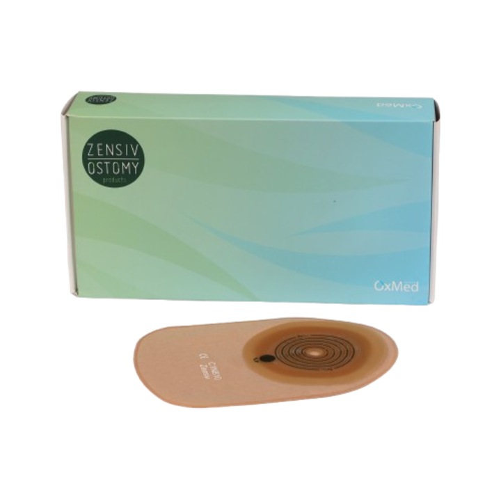 Punga de colostomie Zensiv fara evacuare 15-60 mm, cu filtru, opaca