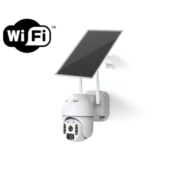 PTZ, WiFi, Solar, RobiCam, Ultra HD, 4MP, Соларна камера