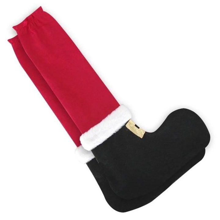 Nyland® dekoratív karácsonyi huzatok lábakhoz szék asztalcsizma 47 cm - 2 darab