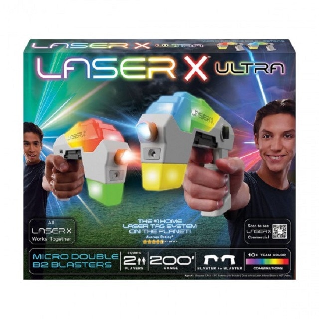 Set de joaca Laser X Ultra Micro pentru 2 jucatori - eMAG.ro